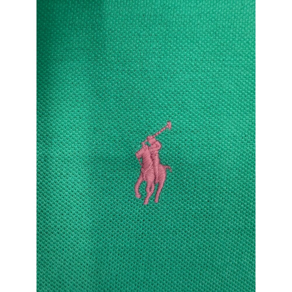 NWT $148 Polo Ralph Lauren Womens Cotton Mesh Polo Dress Sz XS Green Pony Logo - Picture 4 of 8